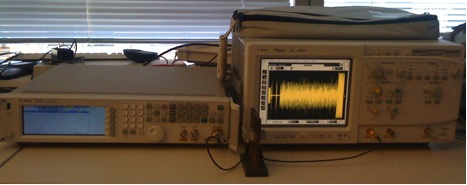 Figure 1: Ultrasonic Physical Layer Testbed